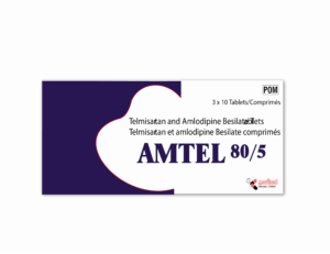 AMTEL 80/5 MG  TABS 30'S