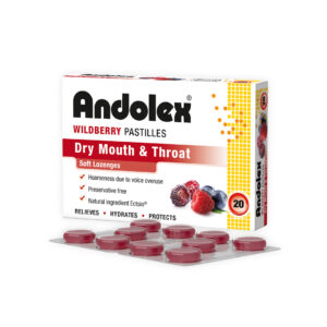ANDOLEX-C WILDBERRY PASTILLES 20'S
