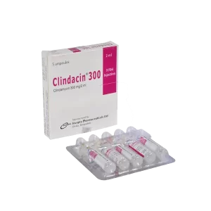 CLINDAMYCIN (CLINDAZED) INJ 300MG/4ML 1'S
