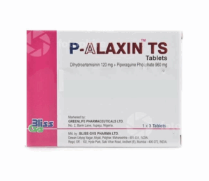 P - ALAXIN TS 120/960 TABS 3'S