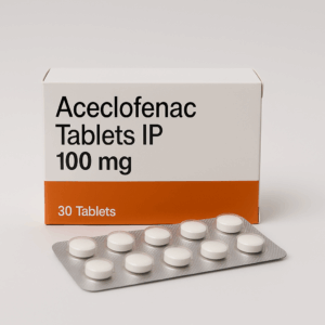 ACECLOFENAC  100MG TABS 30'S