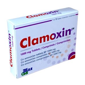AMOXICLAV  (CLAMOXIN) TABS 1000MG 10'S