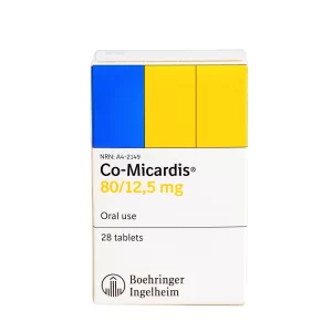 CO-MICARDIS 80/12.5MG TABS 28'S