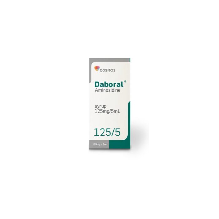 DABORAL SYR 125MG 5ML 60ML