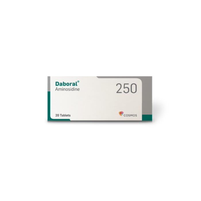 DABORAL TABS 250MG 20'S