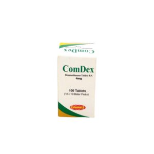 DEXAMETHASONE (COMDEX)  4MG TABS 100'S