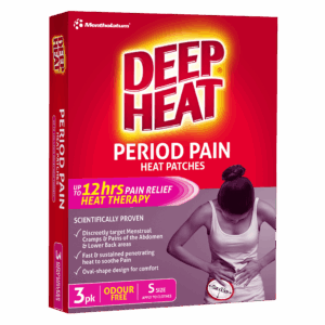 DEEP HEAT PERIOD PAIN PATCH 1 SHEET