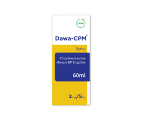 CHLORPHENIRAMINE  (DAWA-CPM) SYRUP 60ML