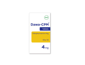 CHLORPHENIRAMINE  (DAWA-CPM) TABS 100'S