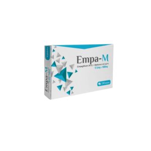 EMPA M TABS 12.5+1000MG 14'S