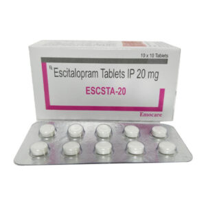ESTAPIN( ESCITALOPRAM) 20MG TABS 30'S