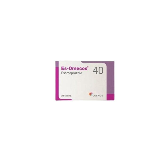 ESOMEPRAZOLE (ES-OMECOS) 40MG TABS 30'S