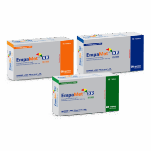 EMPAMET XR 10MG/1000MG TABS 14'S