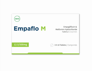 EMPAFLO M 12.5/500MG TABS 30'S