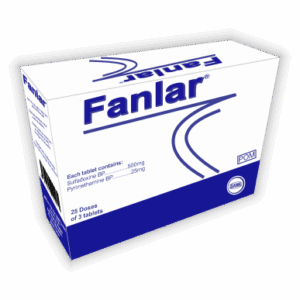FANSIDAR TABS (FANLAR) 500MG 3*25