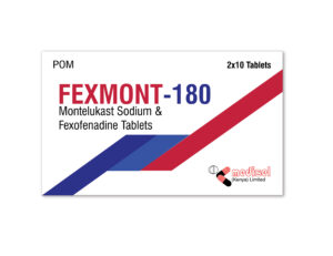 FEXMONT 180MG TABS 20'S
