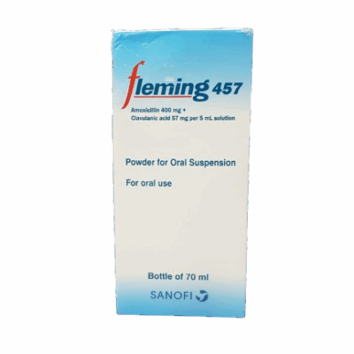 Fleming 457mg (amoxicillin_clavulanic acid) syrup 70ml