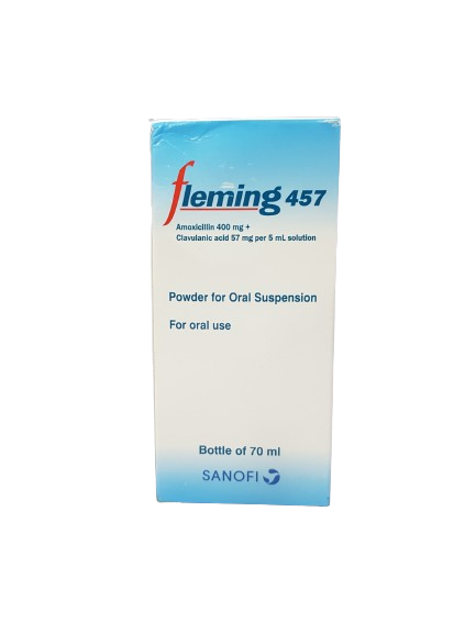 Fleming 457mg (amoxicillin_clavulanic acid) syrup 70ml