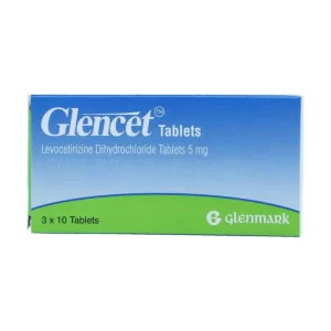 GLENCET (LEVOCETRIZINE)5MG TABS 30'S