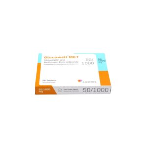 GLUCOWELL-MET 50/1000MG TABS 28'S