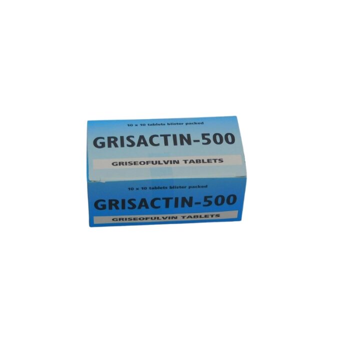 GRISEOFULVIN (GRISACTIN) 500MG TABS 100'S