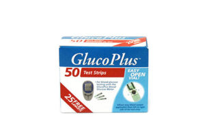 GLUCOPLUS STRIPS 50'S