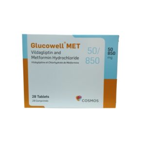 GLUCOWELL-MET 50/850MG TABS 28'S
