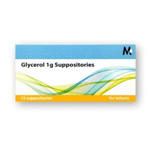 GLYCERINE SUPP. 1GM INFANT 12'S