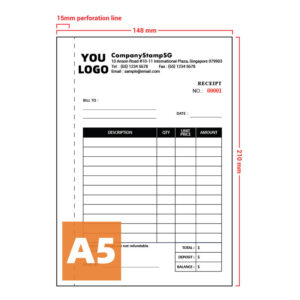 INVOICE PAPERS- CUSTOMERS-PREPRINTED CTNS