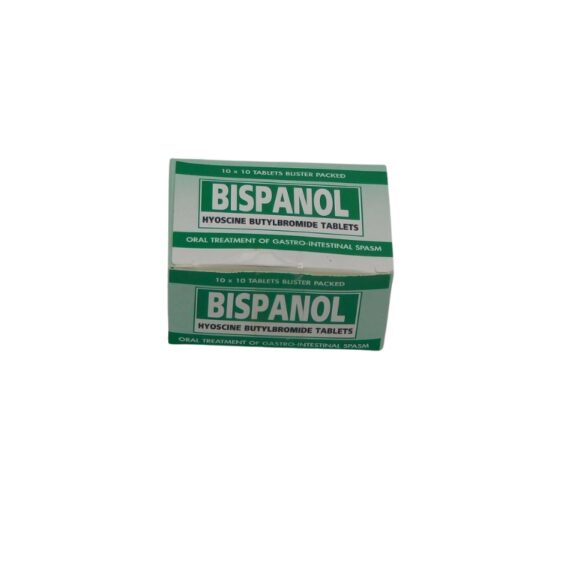 HYOSCINE (BISPANOL) TABS 10MG BP 100'S