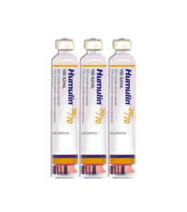 HUMULIN CART 70/30 3ML 5'S(LILY)