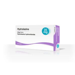 HYDRALAZINE TABS 25MG 100'S B/P
