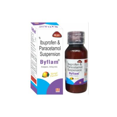 IBUPROFEN + PARACETAMOL(IBUFLAM-PLUS) SUSP 60ML