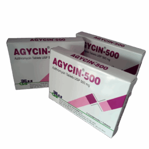 AZITHROMYCIN   (AGYCIN) 500MG 3'S