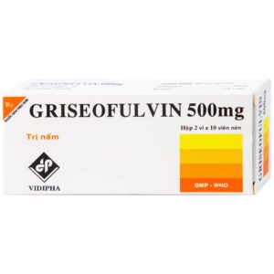 GRISEOFULVIN 500MG TABS 100'S
