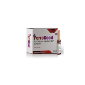 IRON SUCROSE (FERROGOOD) 20MG/ML INJ 5'S