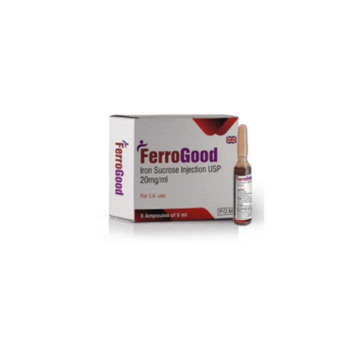 IRON SUCROSE (FERROGOOD) 20MGML INJ 5'S