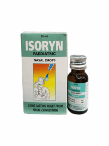 EPHEDRINE (ISORYN) DROPS [PAED] 15M