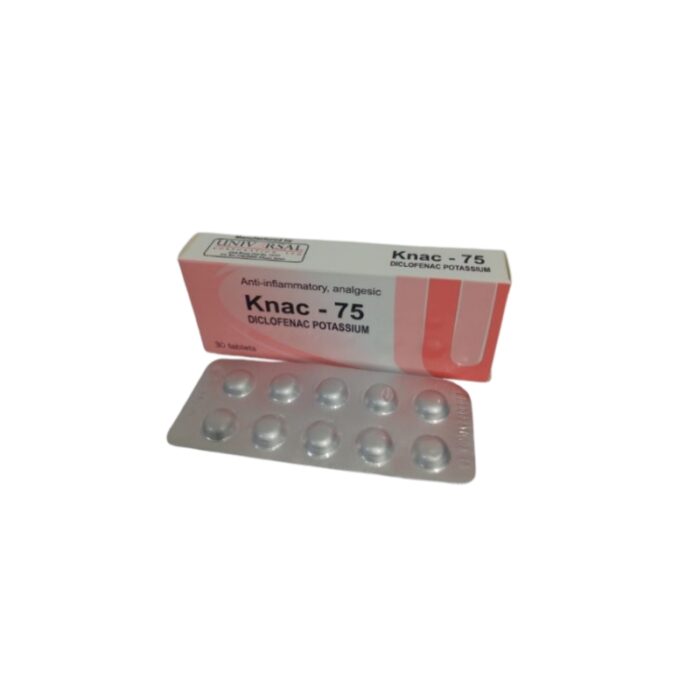 K NAC TABS 75MG 30'S