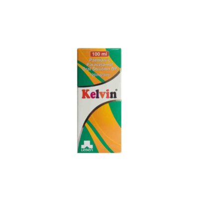KELVIN-P SYRUP (PARACETAMOL + PROM) 100ML