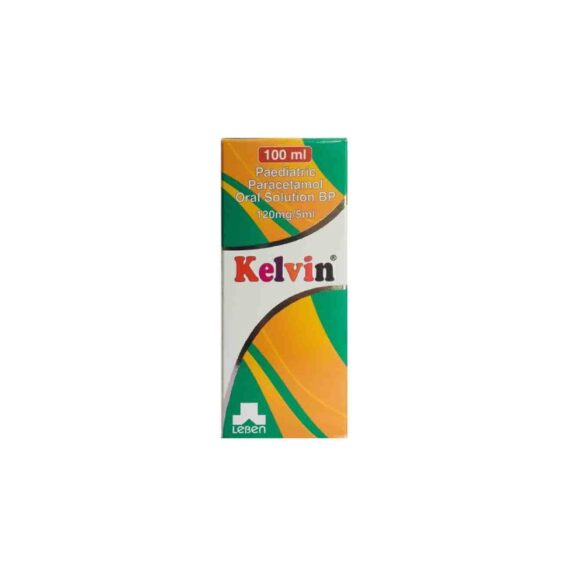 KELVIN-P SYRUP (PARACETAMOL + PROM) 100ML