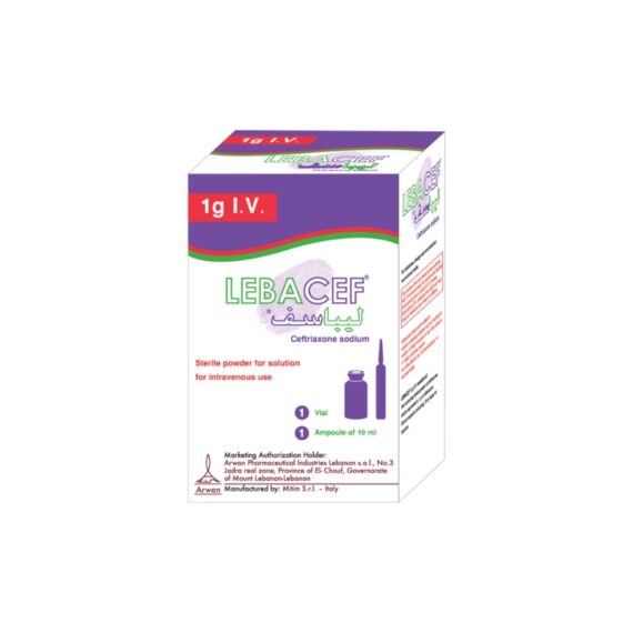LEBACEF 1G IMIV 10'S