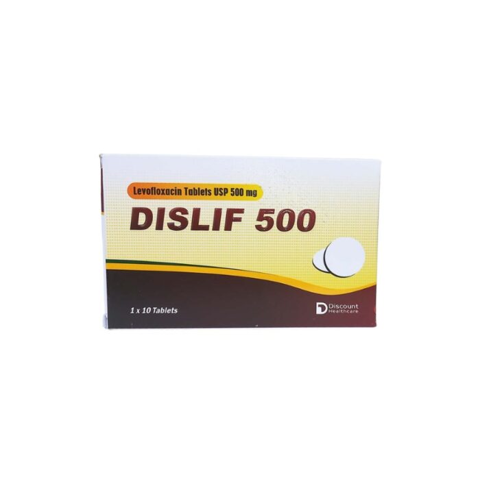 LEVOFLOXACIN (DISLIF) 500MG TABS 10'S