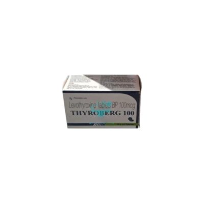 LEVOTHYROXINE(THYROBERG) TABS 100MCG 100'S