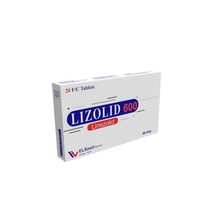 LIZOLID TABS 600MG 12'S