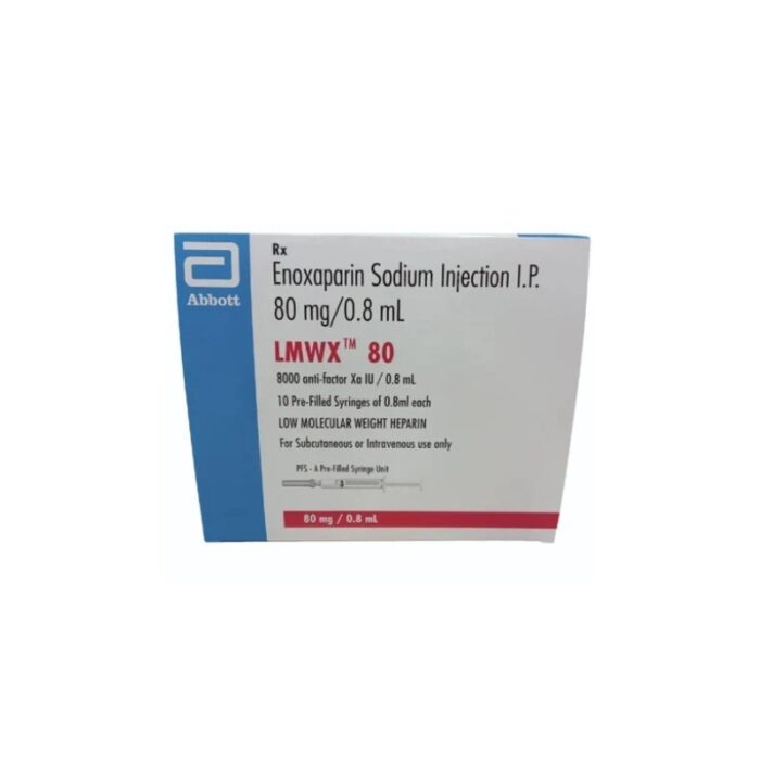 LMW-ENOX INJECTION 80MG 2'S