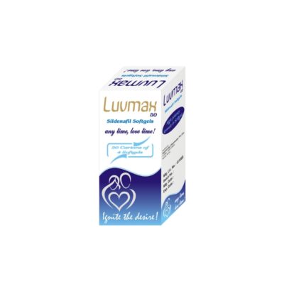 LUVMAX 50MG SOFTGEL(SILDENAFIL)4'S