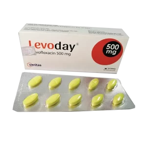 LEVOFLOXACIN  (LEVODAY) 500MG TABS 10'S