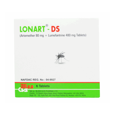 Lonart-Ds-Artemether-80mg-Lumefantrine-480mg-6-Tablets