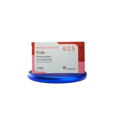 MEFTAN PLUS DT (MONTELUKASTLEVOCETI)42.5MG 14'S